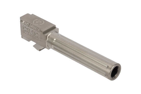 CMC Triggers Glock 19 Fluted 9mm barrel with bead blasted stainless finish